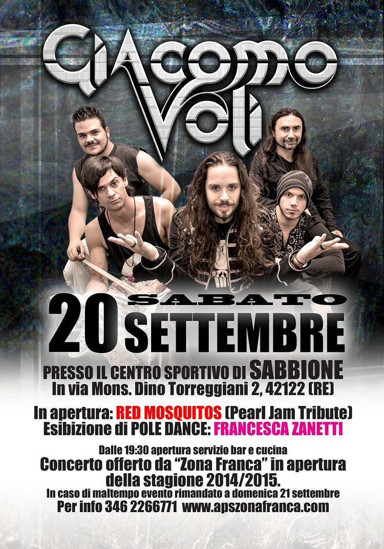 Giacomo Voli in concerto
